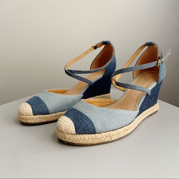 Anthro Jasper & Jeera Alessa Espadrille Wedges - Picture 2 of 10